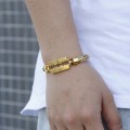 Electroplated steel wire braided blade titanium steel men's 