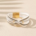 Leather Multi-layered Bohemian Magnetic Bracelet