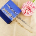 Design gold simple multi-layer bracelet