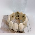 fashion pattern halo dyed acrylic geometric stitching hand b